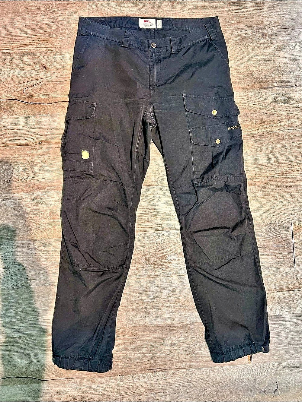 Fjallraven Vidda Pro Trousers G-1000 Cargo Trousers Black Waist 34